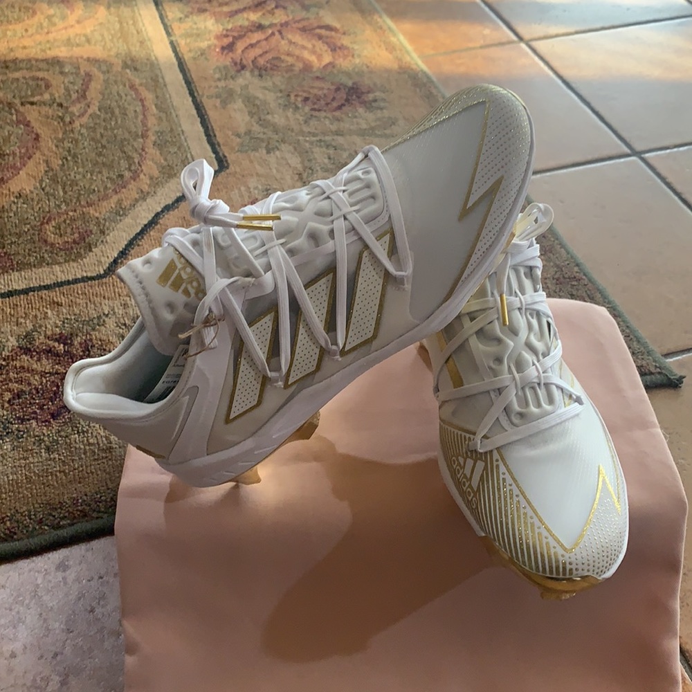 Adidas® AdiZERO® Afterburner 7 GOLD Baseball Cleat - Picture 2 of 15